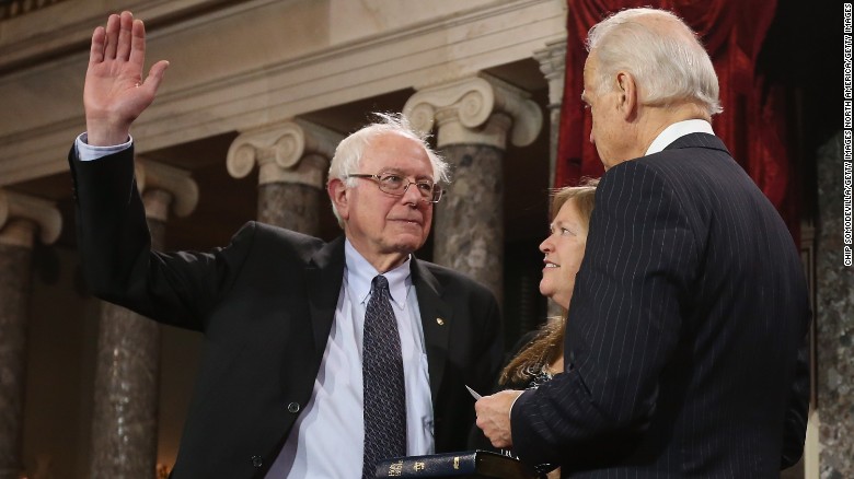 Biden talks up Sanders at fundraiser