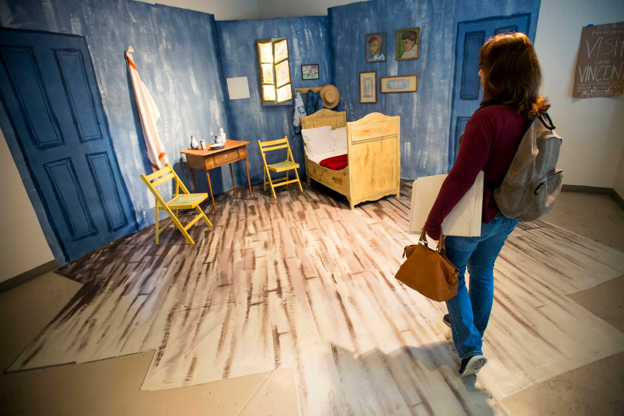 UNL art students convert Vincent Van Gogh’s ‘Bedroom’ – seattlepi.com